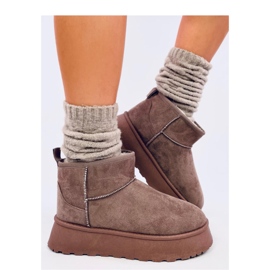 Rodmans Zapatos cortos con plataforma Khaki - Inello marrón 1