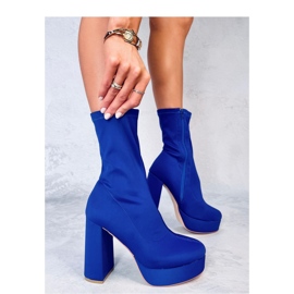 Baldacci Botines plataforma azul - Inello 2