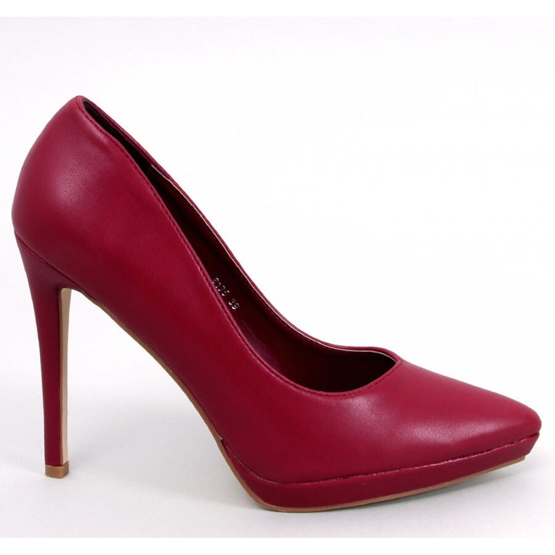 Salón stilettos Blume Vino - Inello rojo 1