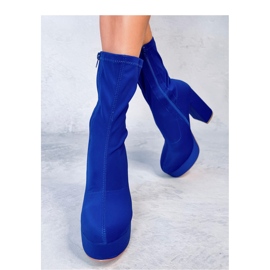 Baldacci Botines plataforma azul - Inello 3