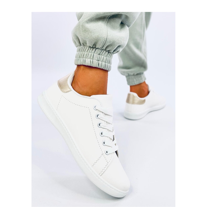 Zapatillas de mujer Wilder Gold - Inello blanco 2
