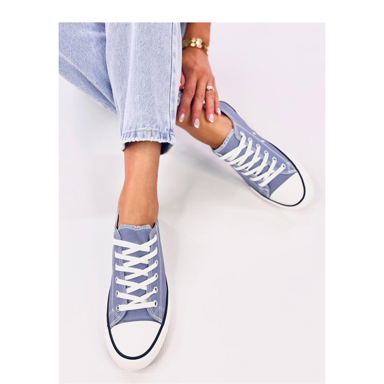 Zapatillas clásicas de mujer Basic Jeans - Inello azul 2 Zapatillas clásicas de mujer Basic Jeans - Inello azul 2