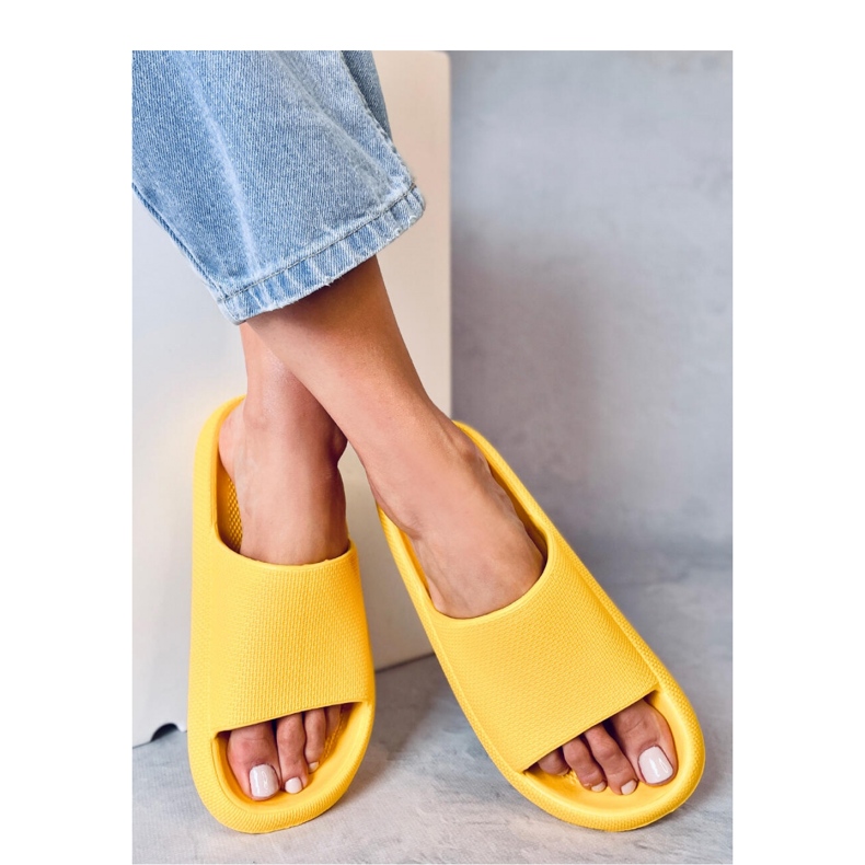 Sandalia chanclas Ritter goma amarilla - Inello amarillo 1