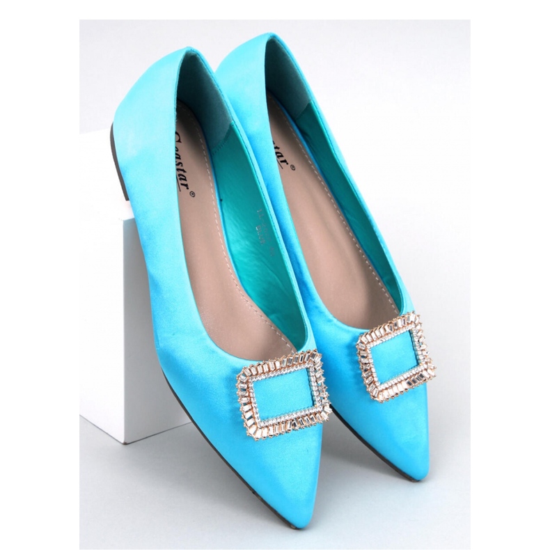 Bailarinas elegantes con piedras Lorella Azul - Inello 1