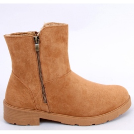 Botín plano Kallen Camel - Inello marrón 4