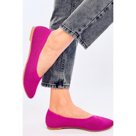 Bailarinas caladas almendra Sotty Fucsia - Inello rosa 2