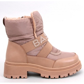 Botas de nieve de mujer Little Khaki - Inello marrón 1