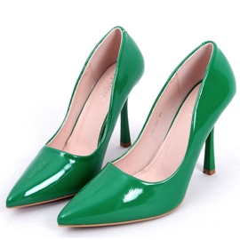 Stilettos de charol de mujer Anika Grass - Inello verde 1