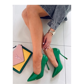 Stilettos de charol de mujer Anika Grass - Inello verde 2