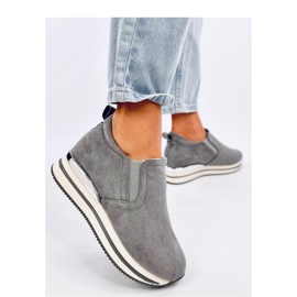 Zapatos cuña oculta Boult Gris - Inello 2