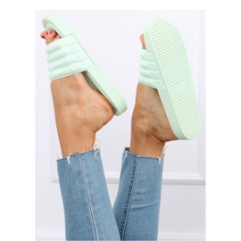 Sandalia chanclas de mujer Minno LT.GREEN - Inello verde 3