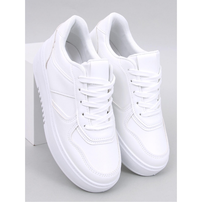 Zapatillas de mujer Lees Blancas - Inello blanco 1