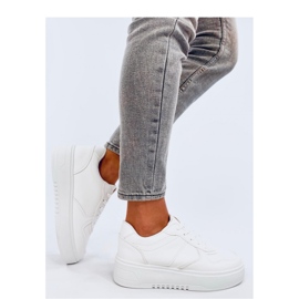 Zapatillas de mujer Lees Blancas - Inello blanco 4