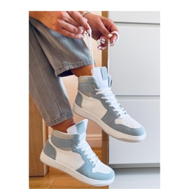 Deportivas altas Dorcas Verde - Inello azul 1 Deportivas altas Dorcas Verde - Inello azul 1