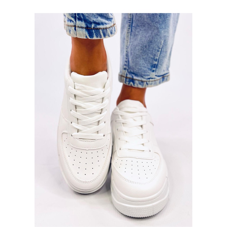 Zapatillas Clemons Allwhite de mujer - Inello blanco 1