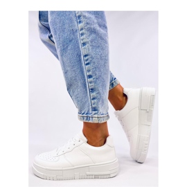 Zapatillas Clemons Allwhite de mujer - Inello blanco 3