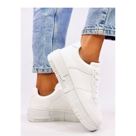 Zapatillas Clemons Allwhite de mujer - Inello blanco 4