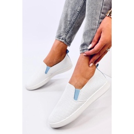 Zapatillas slip-on Jousse BLANCO/AZUL - Inello 1 Zapatillas slip-on Jousse BLANCO/AZUL - Inello 1