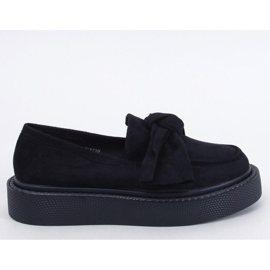 Tempelton Mocasines ante negro con lazo - Inello 1