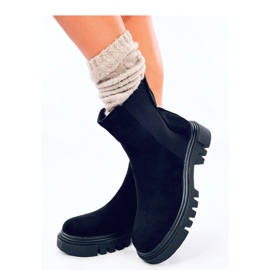 Swanson Botas Chelsea altas negras - Inello negro 2