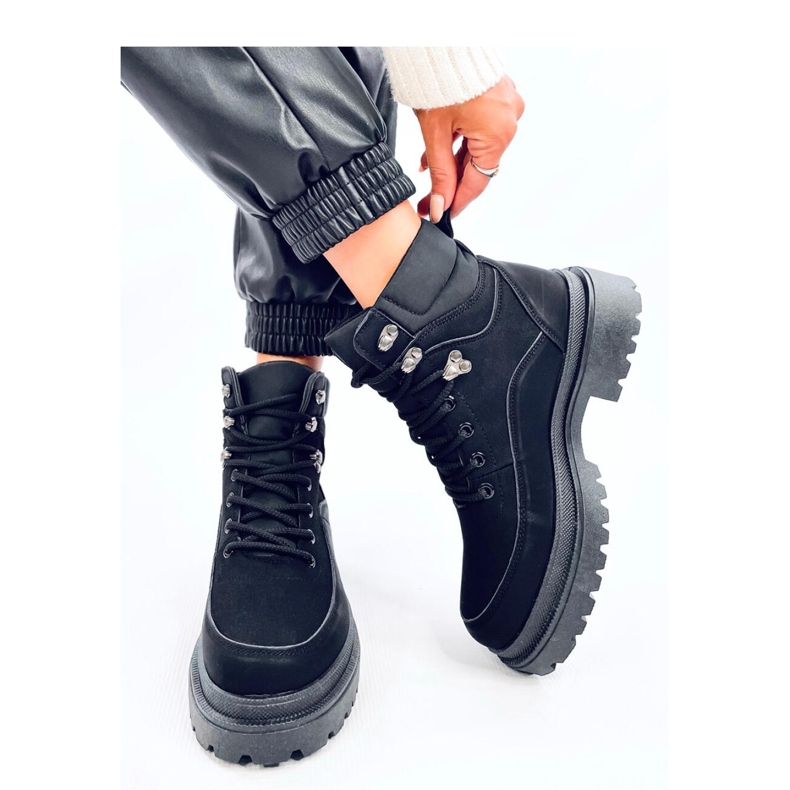 Botas trampero Mathen negras - Inello negro 1