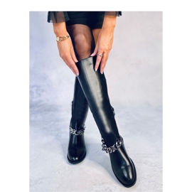 Botas plena flor de mujer Daigle Negras - Inello negro 3