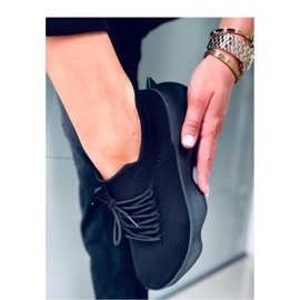 Deportivas calcetín Desire All Black - Inello negro 3