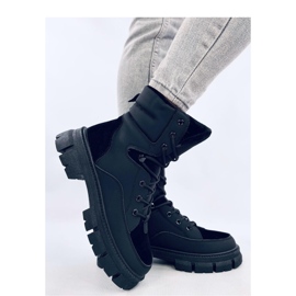 Torey Botines aislantes con cordones negros - Inello 3