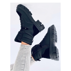 Torey Botines aislantes con cordones negros - Inello 4