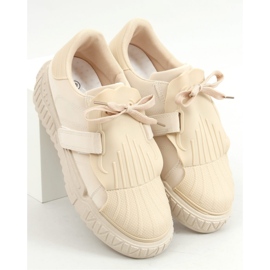 Deportivas mujer beige NB513P Beige - Inello 1
