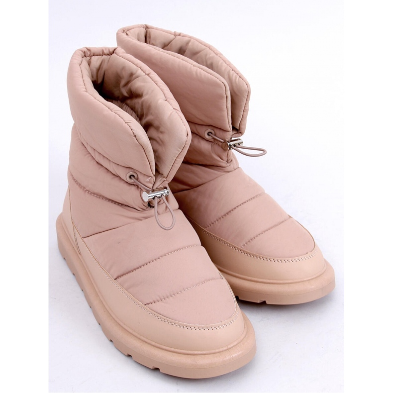 Botas de nieve de mujer con aislamiento Busted Khaki - Inello marrón 1