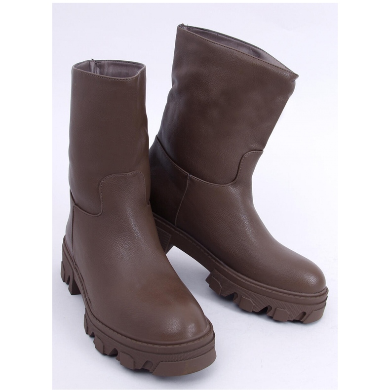 Botín recto Bunton Army Green - Inello marrón 1