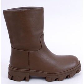 Botín recto Bunton Army Green - Inello marrón 3