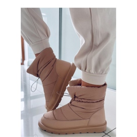 Botas de nieve de mujer con aislamiento Busted Khaki - Inello marrón 4