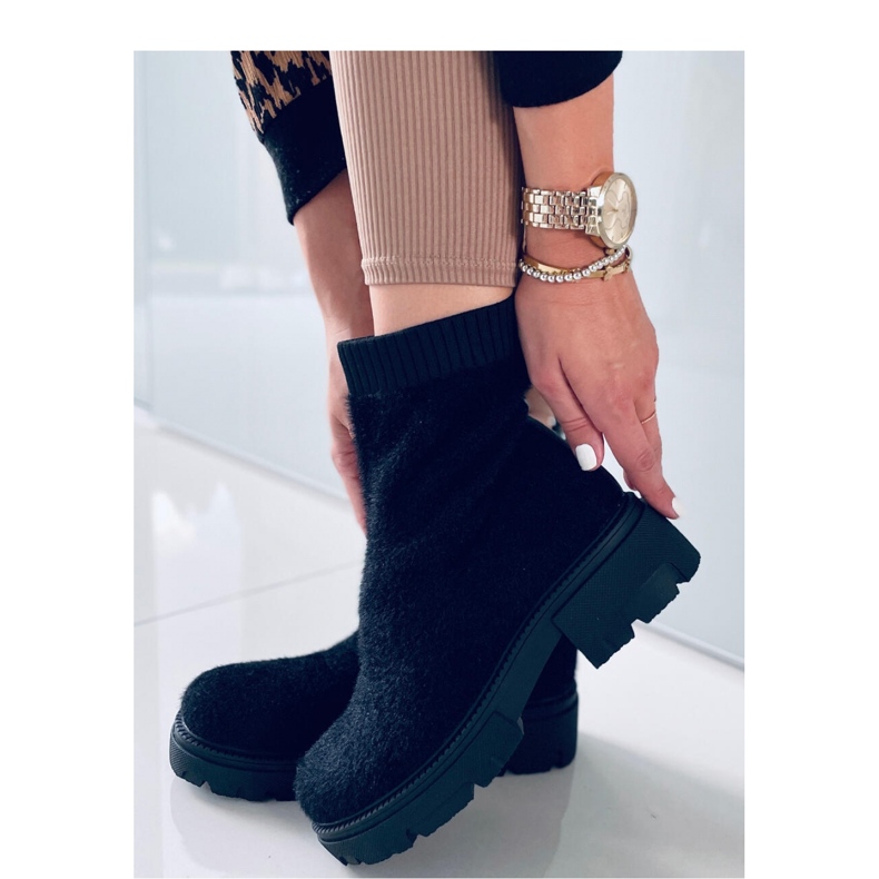 Botas calcetín Roanna negras - Inello negro 2 Botas calcetín Roanna negras - Inello negro 2