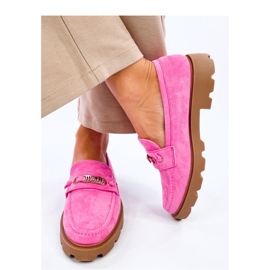 Mocasines de mujer Molla Fucsia - Inello rosado 2