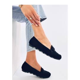 Mocasines de mujer Trabei ante negro - Inello 3