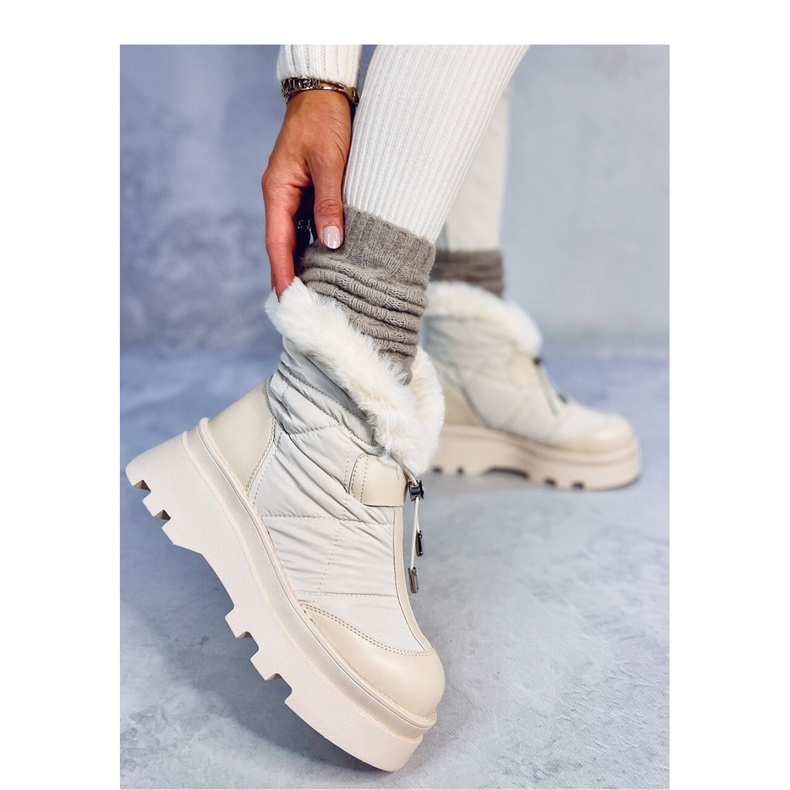 Tavaris Botas de nieve beige con pelo - Inello 2