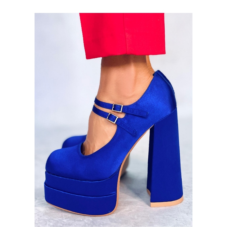 Prandi Salón raso plataforma azul - Inello 2 Prandi Salón raso plataforma azul - Inello 2