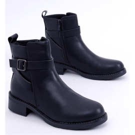 Botas Chelsea mujer flor Rubio Negro - Inello 1