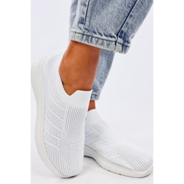 Groppi Zapatos tipo calcetín sin cordones blancos - Inello 3