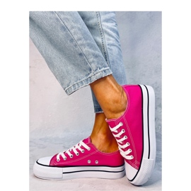 Deportivas clásicas de mujer Fargis Fucsia - Inello rosado 1