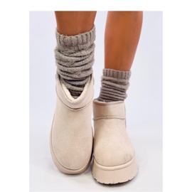 Rodmans Beige - Zapatos plataforma cortos Inello 2