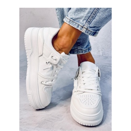 Clavell Deportivas suela alta blancas - Inello blanco 2