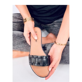 Sandalia chanclas de mujer Lotts negra - Inello negro 2