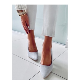 Tacones de mujer en ante Giorgia Grey - Inello gris 3