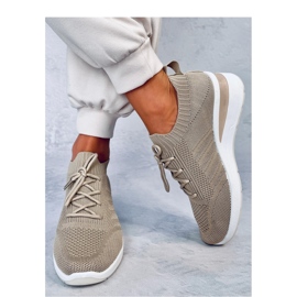 Deportivas cuña Leakes Caqui - Inello marrón 1