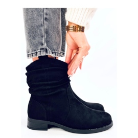 Botines planos clásicos Wonger Negro - Inello 2