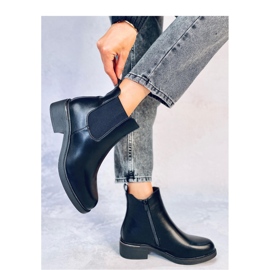 Tagart Botas Chelsea grano negro - Inello 2