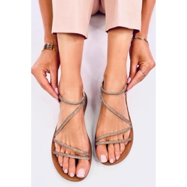 Sandalias ligeras de mujer Prostis Gold - Inello amarillo 1